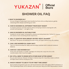 Yukazan 75% Hydrating Shower Oil (100ml)
