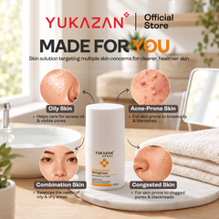 Yukazan Derma Refining Cream Acne & Pore 30ml Acne Removal Cream - Reduce acne in 7 days