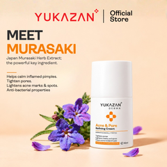 Yukazan Derma Refining Cream Acne & Pore 5ml Acne Removal Cream - Reduce acne in 7 days