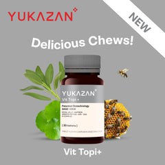 Yukazan Vit Topi+ 30's Hair Growth Chewable Supplement/ Healthy Hair Scalp / Anti Hair Loss / Hair Growth