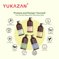 Yukazan Bluebell Body Wash 850ml Shower Foam / Antibacterial and Alcohol Free / Body Shampoo