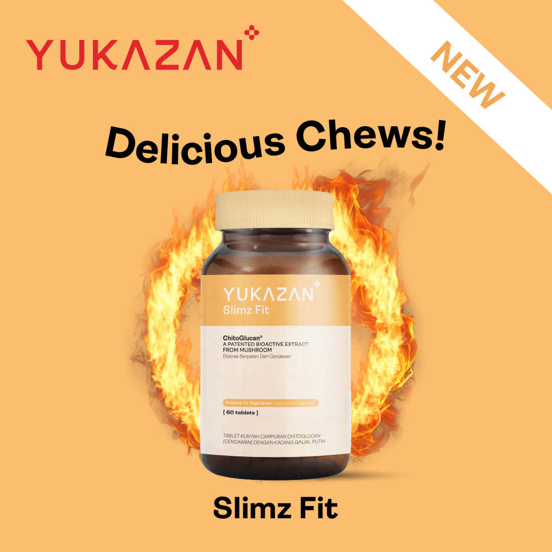 Yukazan Slimz Fit Natural Fat Burner and Slimming Supplement. Stay Slim, Burn Fat Naturally (60s)