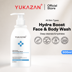Yukazan Derma Hydra Boost Face & Body Wash (500ml)