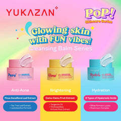 Yukazan POP! Pure Anti Acne Cleansing Balm Make Up Remover 50ml / Cleanser