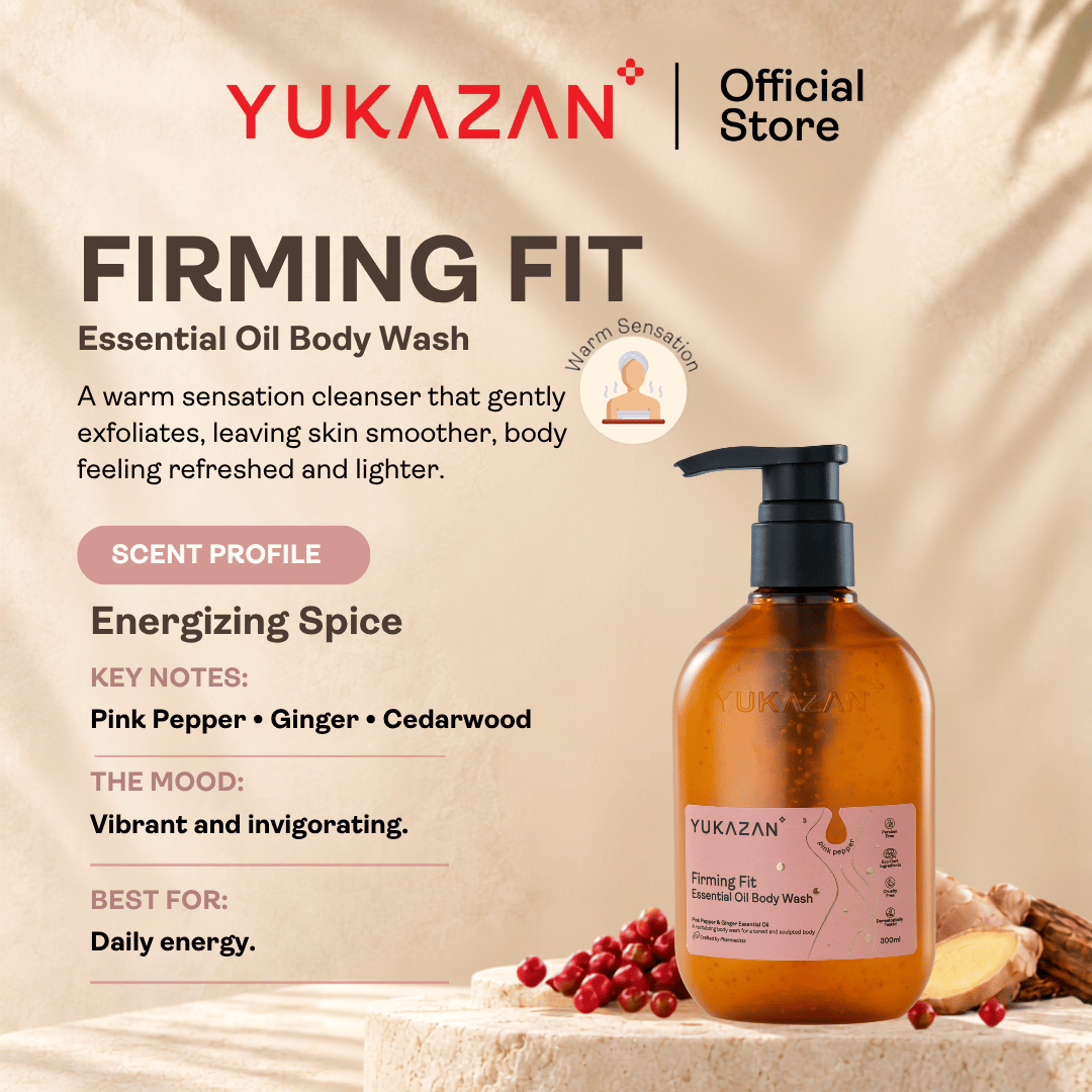 Yukazan Firming Fit Essential Oil Body Wash (300ml)