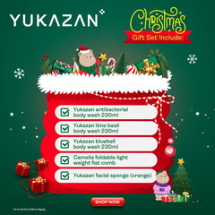 Yukazan Festive Christmas Gift Set Bundle 1 Body Wash 230ml