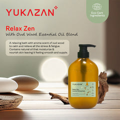 Yukazan Relax Zen Essential Oil Body Wash (500ml)