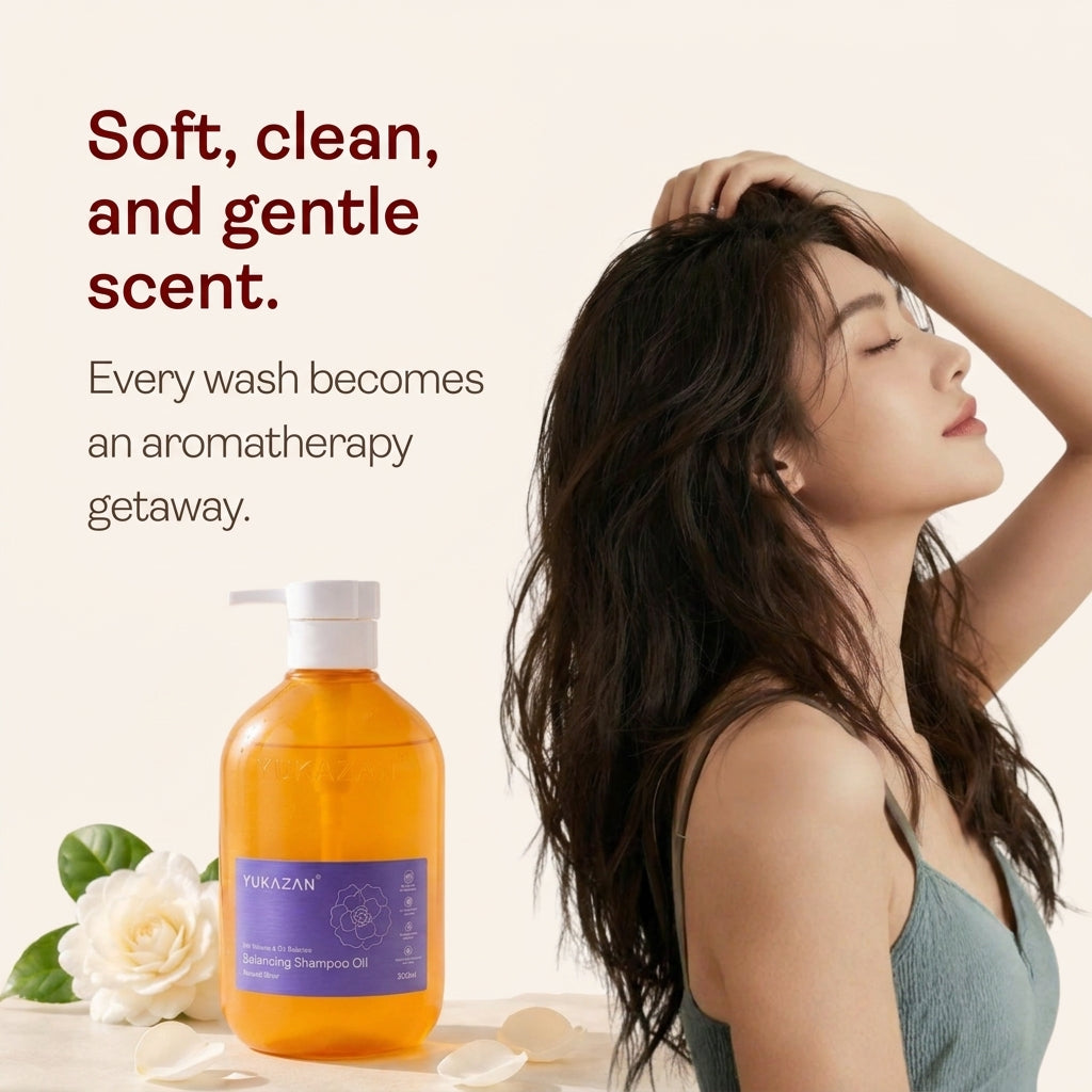 Yukazan Hair Shampoo Oil (Balancing/Hydrating/Purifying)