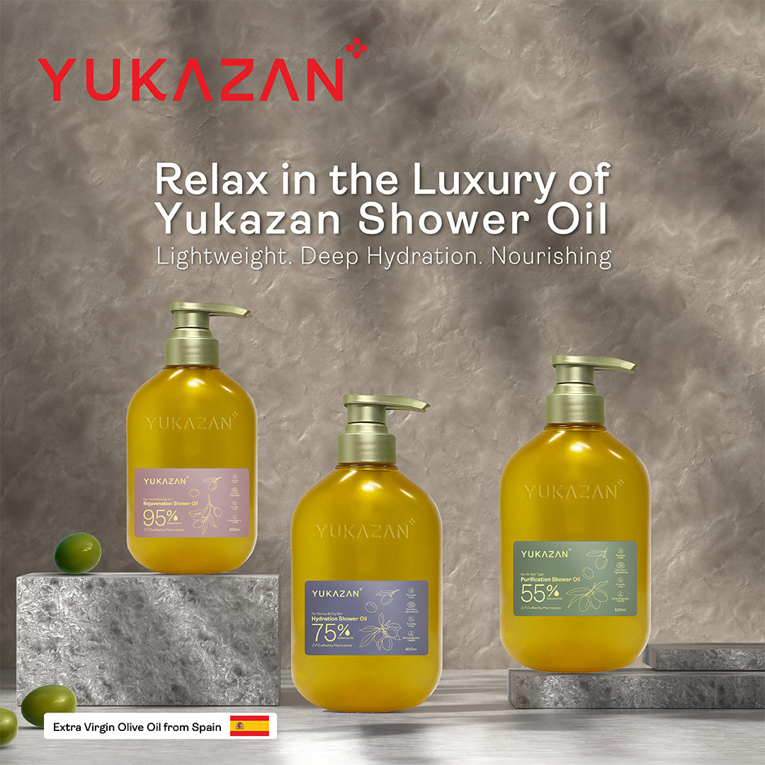 Yukazan 95% Rejuvenation Shower Oil (300ml)