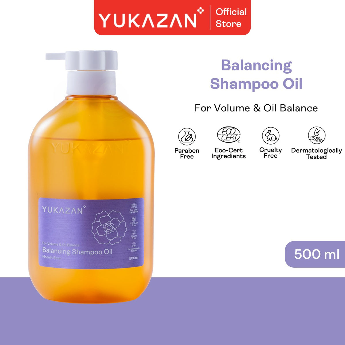 Yukazan Hair Shampoo Oil (Balancing/Hydrating/Purifying)