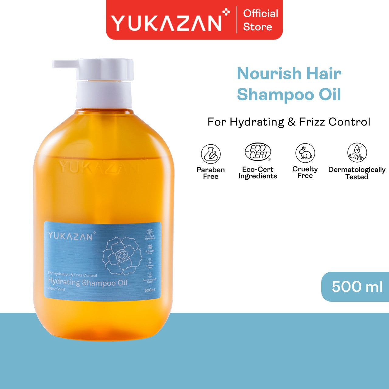 Yukazan Hair Shampoo Oil (Balancing/Hydrating/Purifying)