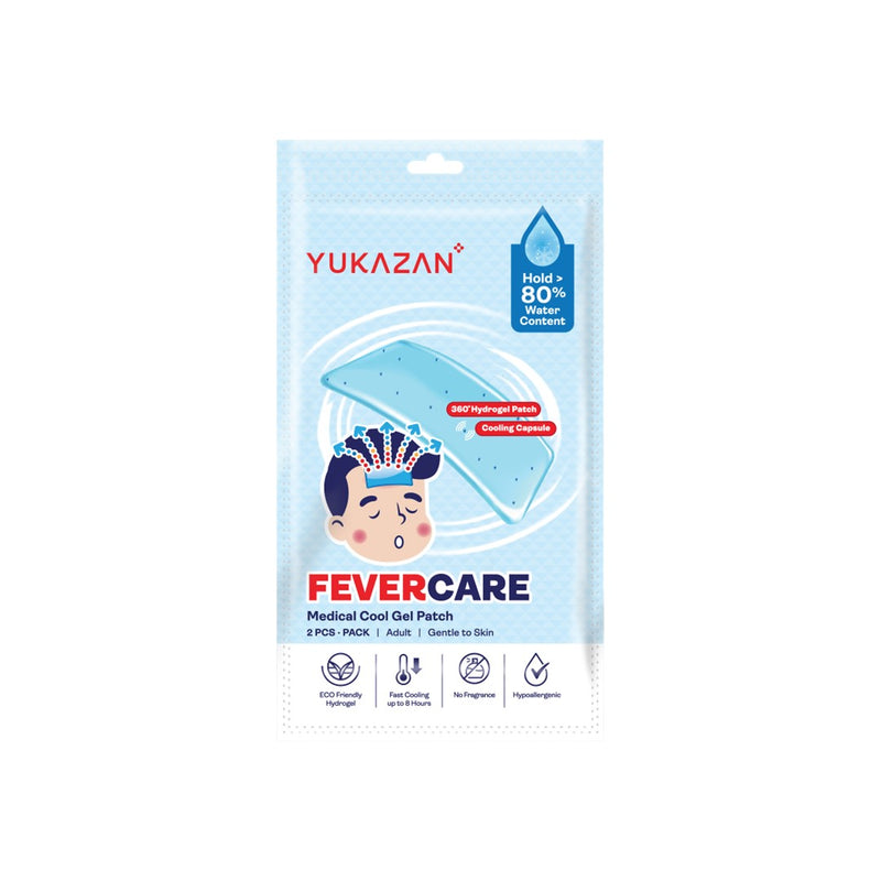 Yukazan Adult Fevercare Cool Gel Patch (2&