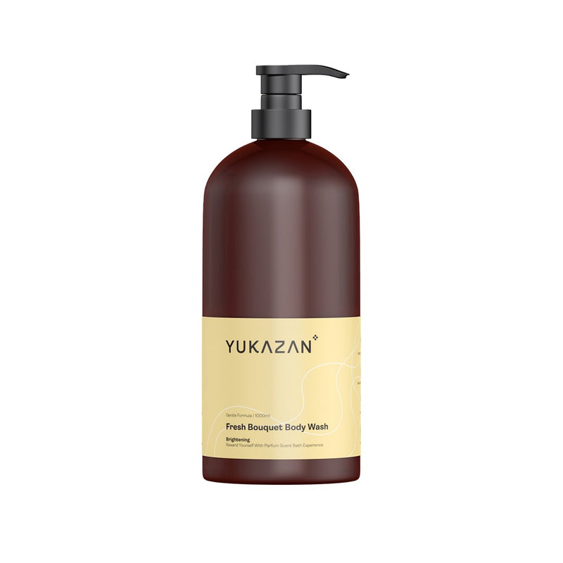 Yukazan Fresh Bouquet Body Wash 1000ml Shower Foam / Antibacterial and Alcohol Free / Body Shampoo