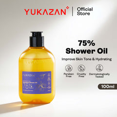 Yukazan  75% Hydrating Shower Oil (100ml)