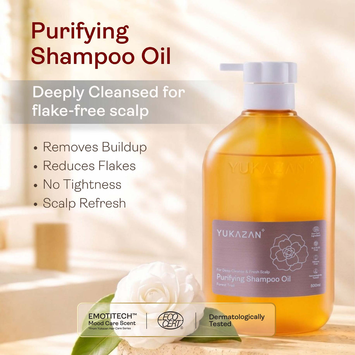 Yukazan Hair Shampoo Oil (Balancing/Hydrating/Purifying)