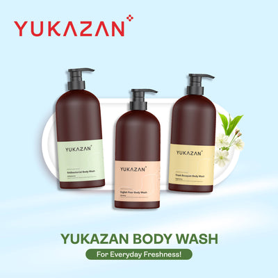Yukazan English Pear Body Wash 1000ml Body Shower Foam / Antibacterial and Alcohol Free / Body Shampoo - Yukazan Official Store
