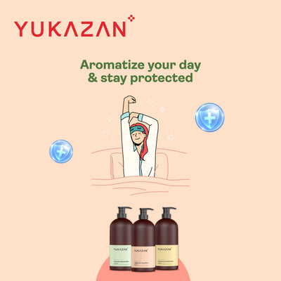 Yukazan Antibacterial Body Wash 1000ml Shower Foam / Antibacterial and Alcohol Free / Body Shampoo - Yukazan Official Store