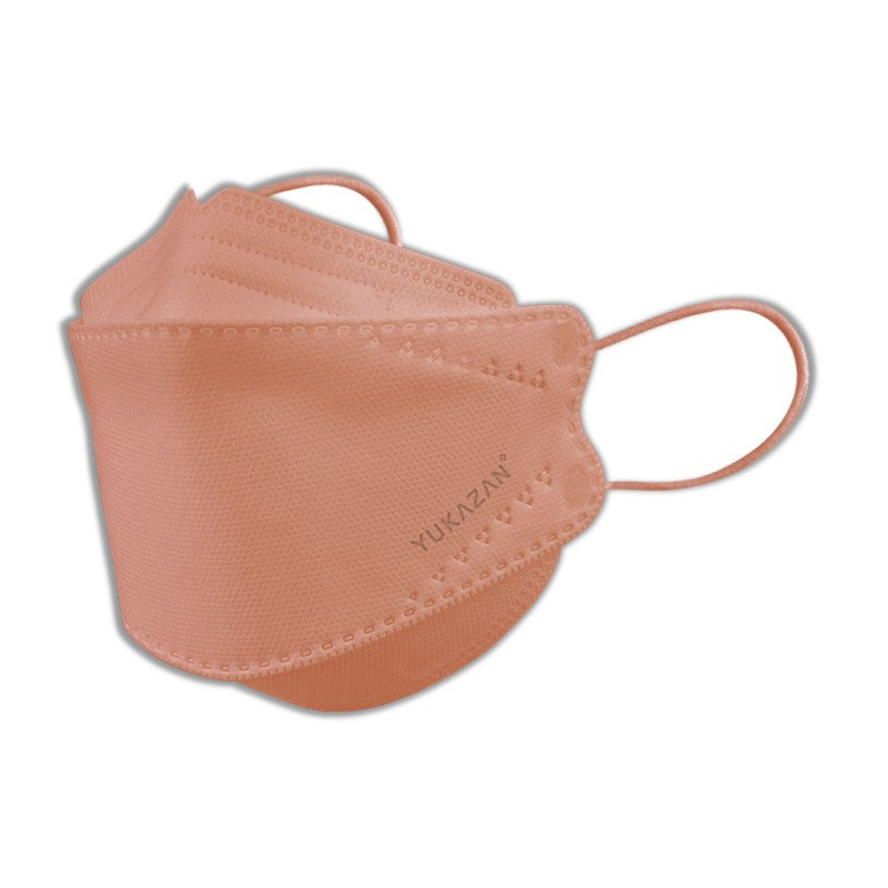 Yukazan Adult KF99 Rose Copper Protective Respirator Face Mask (50 Pcs/Box) - Yukazan Official Store