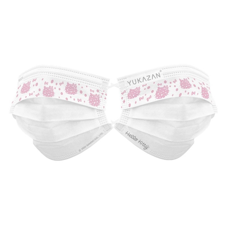 Yukazan Adult 4ply Hello Kitty Candy Protective Respirator Face Mask (50 Pcs/Box) - Yukazan Official Store